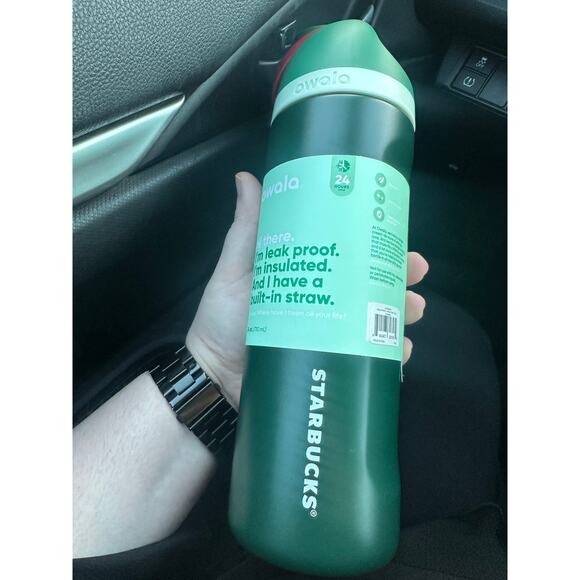 Starbucks × Owala Green Holiday Limited‑Edition - Picture 1 of 2